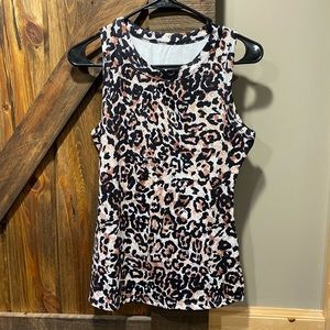 Woman’s Leopard Print Tank